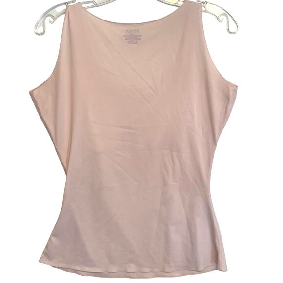 Spanx Thinstincts Tank Womens Size 1X Pale Pink Breathable Scoop Neck Soft Top - Picture 3 of 6